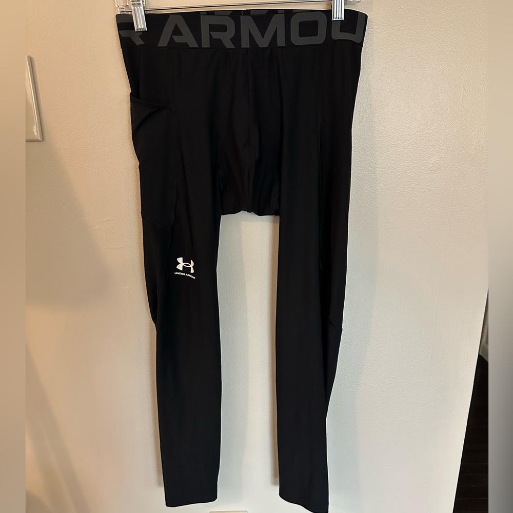 Men’s Black Under Armour Compression Pants